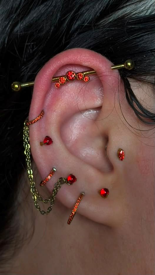 Piercing de Kalli — Studio Vidal Araçatuba 2