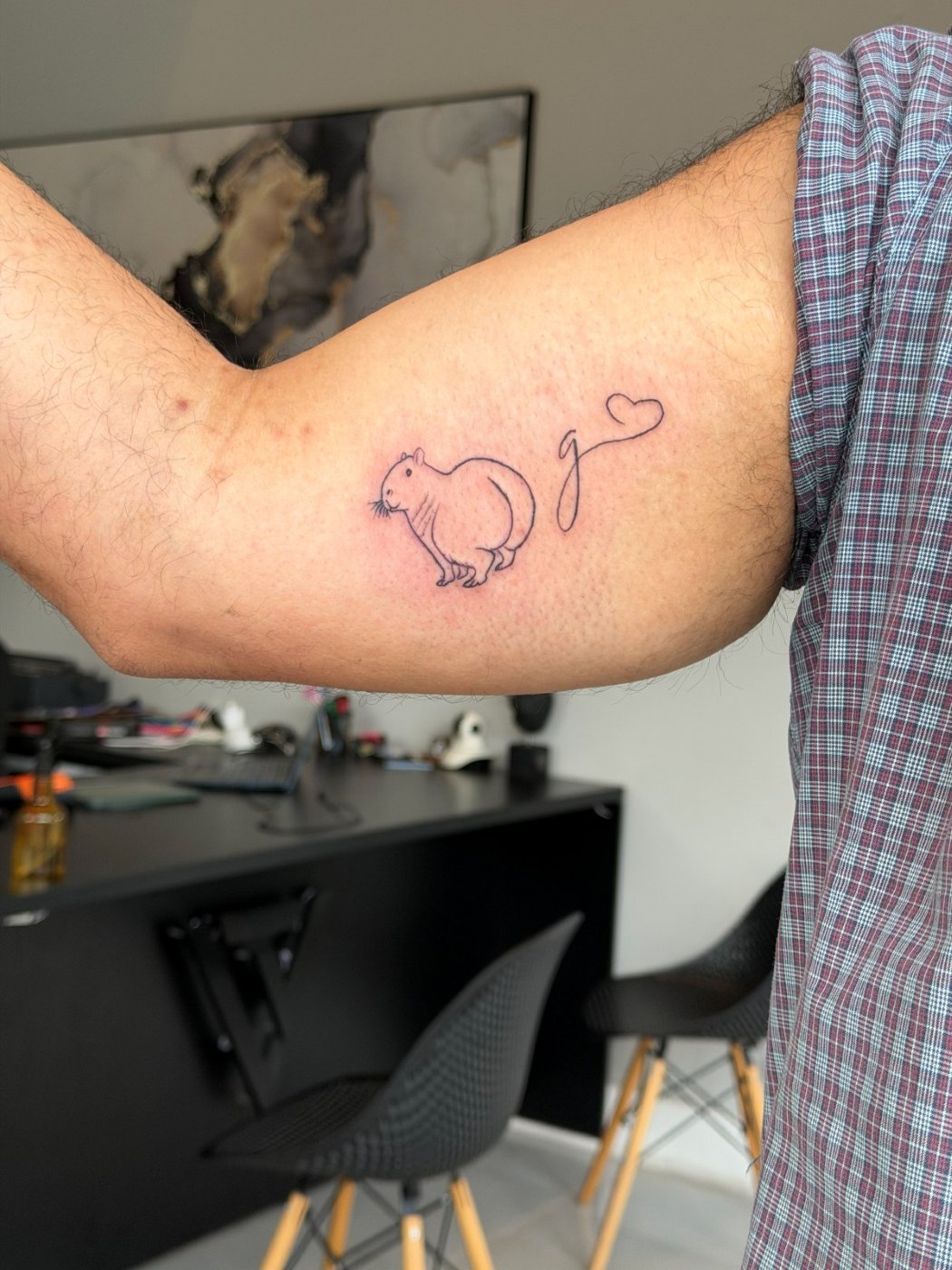 Tatuagem de Lucas Augusto — Studio Vidal Araçatuba 1