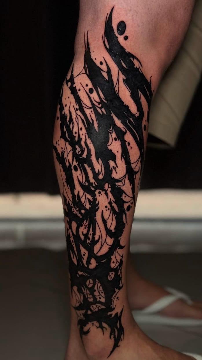Tatuagem de Plínio Marcos — Studio Vidal Araçatuba 2